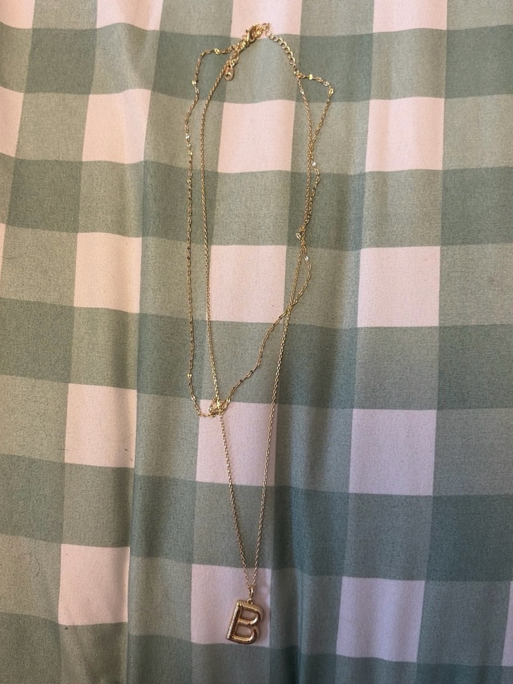 gold necklace
